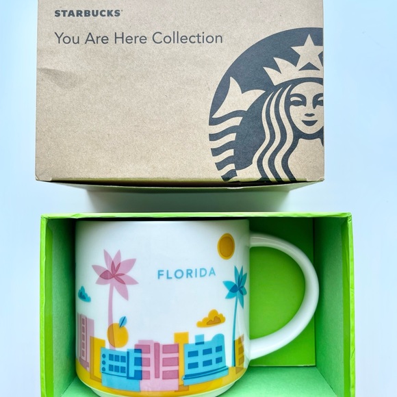 NEW YORK NIB STARBUCKS MUG YOU ARE HERE SERIES YAH COLLECTION 14 OZ COFFEE MUG - Picture 2 of 12